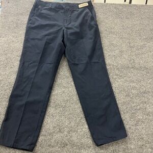 Cintas Work Pants Mens Size 38 Navy Blue Flame Resistant Nomex Kevlar Utility